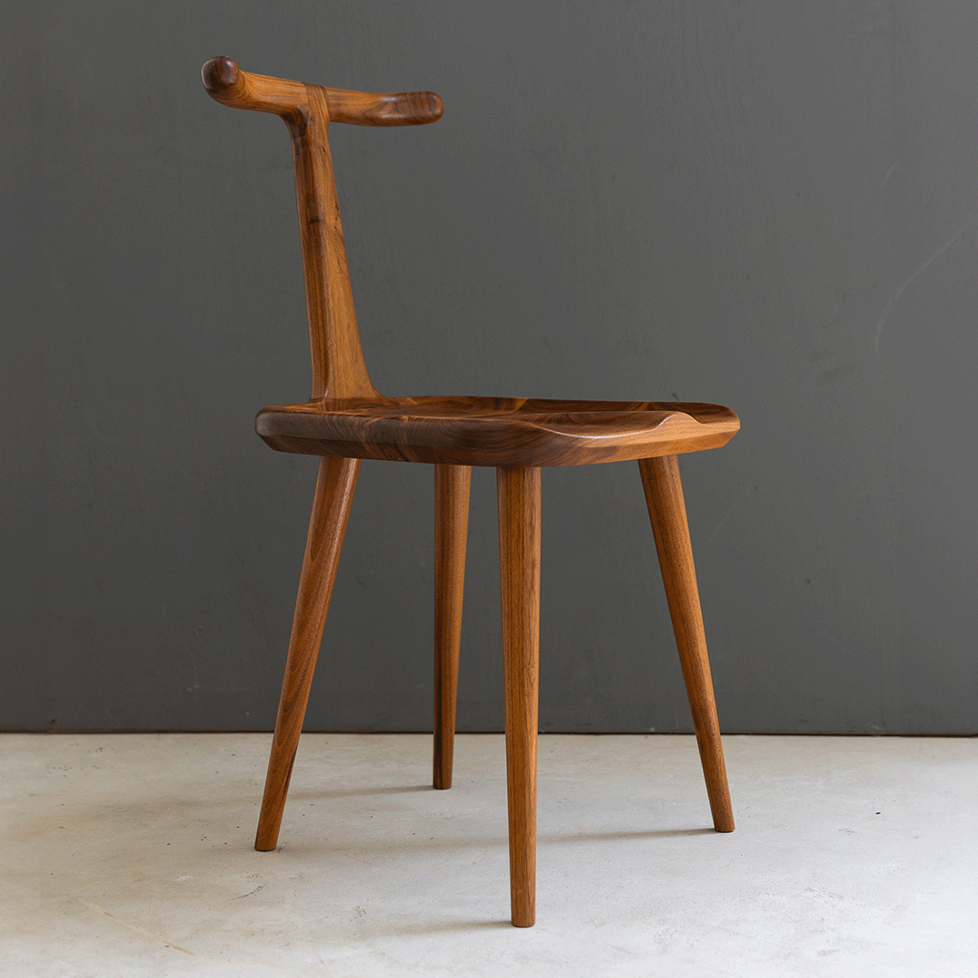 Chic Vintage Wooden Chair